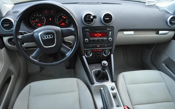 Audi A3 cena 24499 przebieg: 220000, rok produkcji 2008 z Legnica małe 781